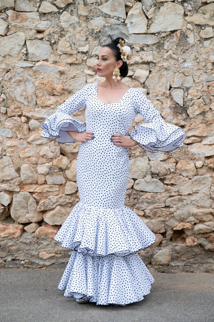 Vestido Flamenca Rosa